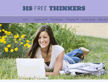 Tablet Screenshot of hsfreethinkers.com